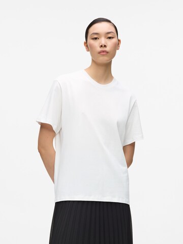 Karl Lagerfeld - Camiseta en blanco: frente