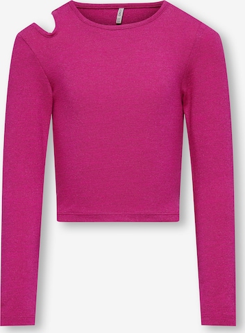 KIDS ONLY Shirt 'ROMA' in Pink: predná strana