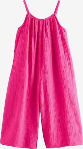 Next Комбинезон в Ярко-розовый: спереди