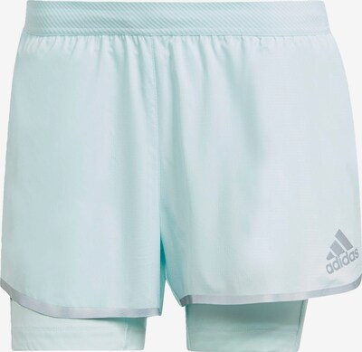 ADIDAS PERFORMANCE Sportbroek 'Adizero' in de kleur Mintgroen / Zilver, Productweergave