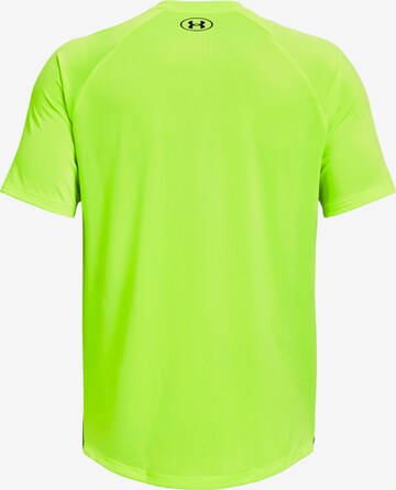 UNDER ARMOUR Functioneel shirt 'Tech Fade' in Groen
