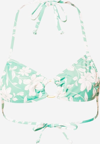 Bustier Hauts de bikini 'FIELD DAY' BILLABONG en vert : devant