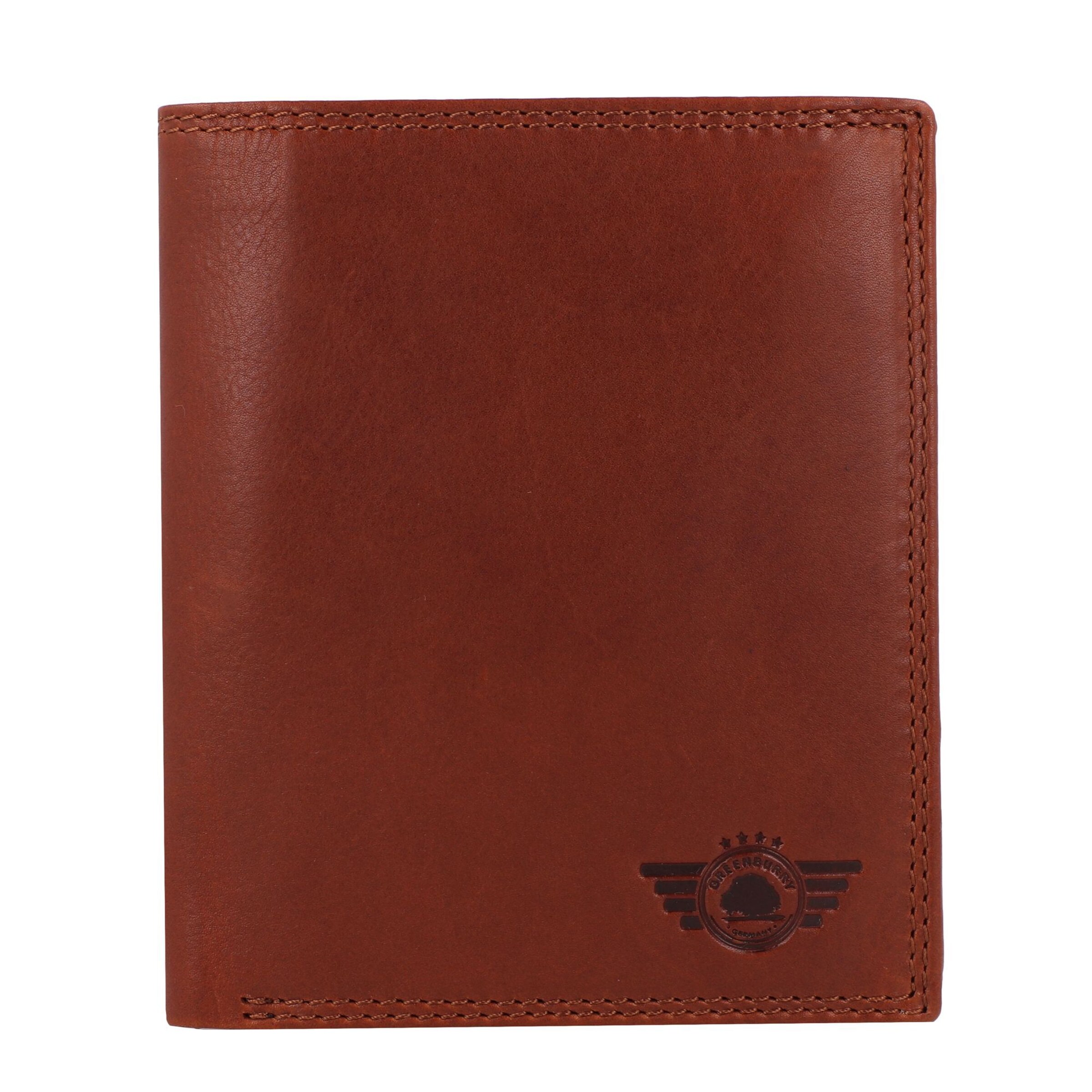 GREENBURRY Wallet 'Vintage' in Brown: front
