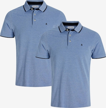 JACK & JONES Shirt 'Paulos - Slim Fit' in Blue: front