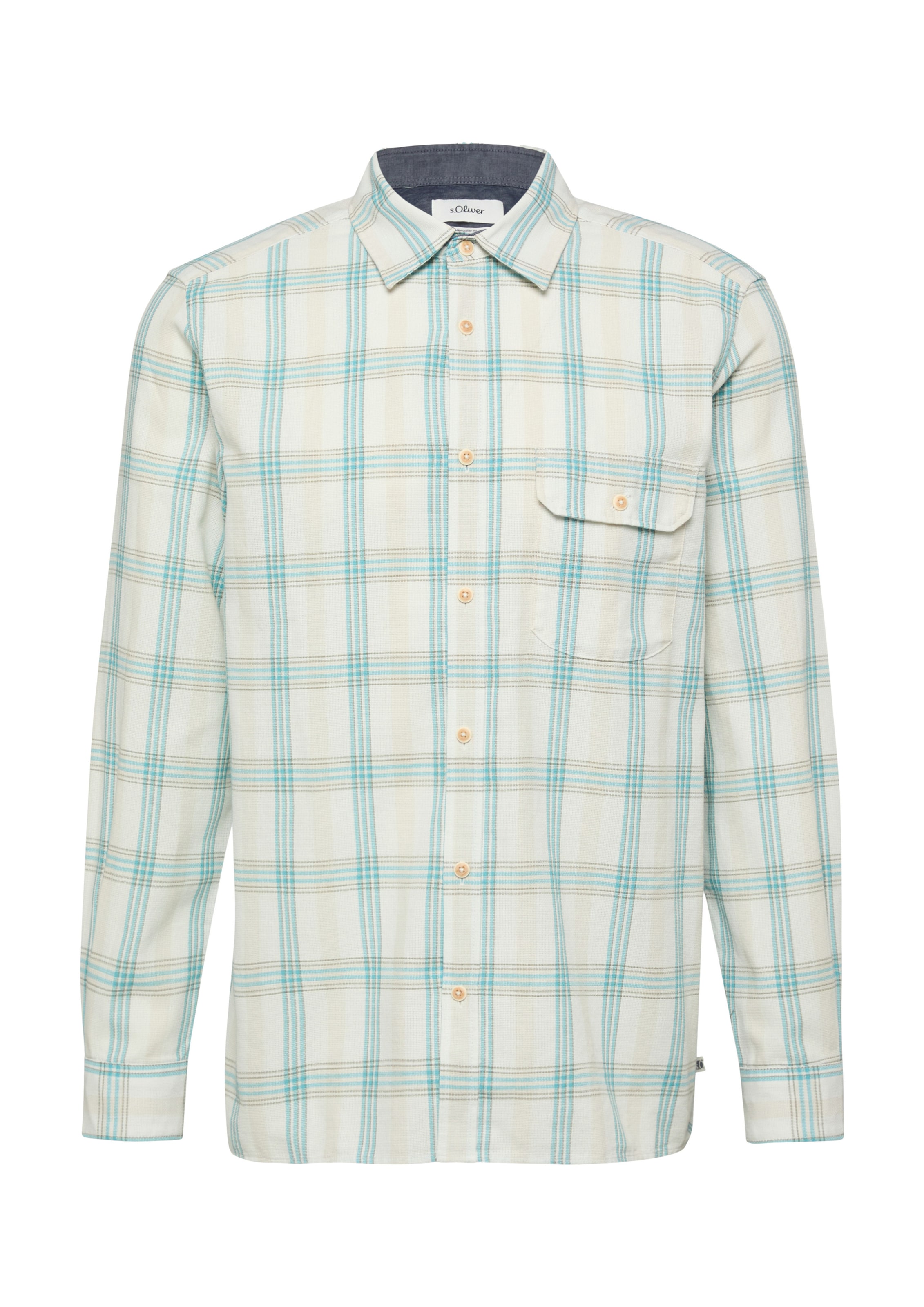 Coupe regular Chemise s.Oliver en mélange de couleurs : devant