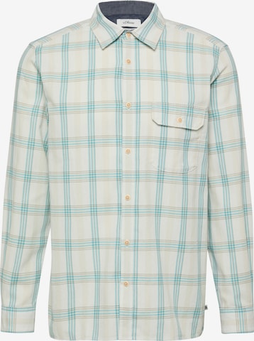 Coupe regular Chemise s.Oliver en mélange de couleurs : devant