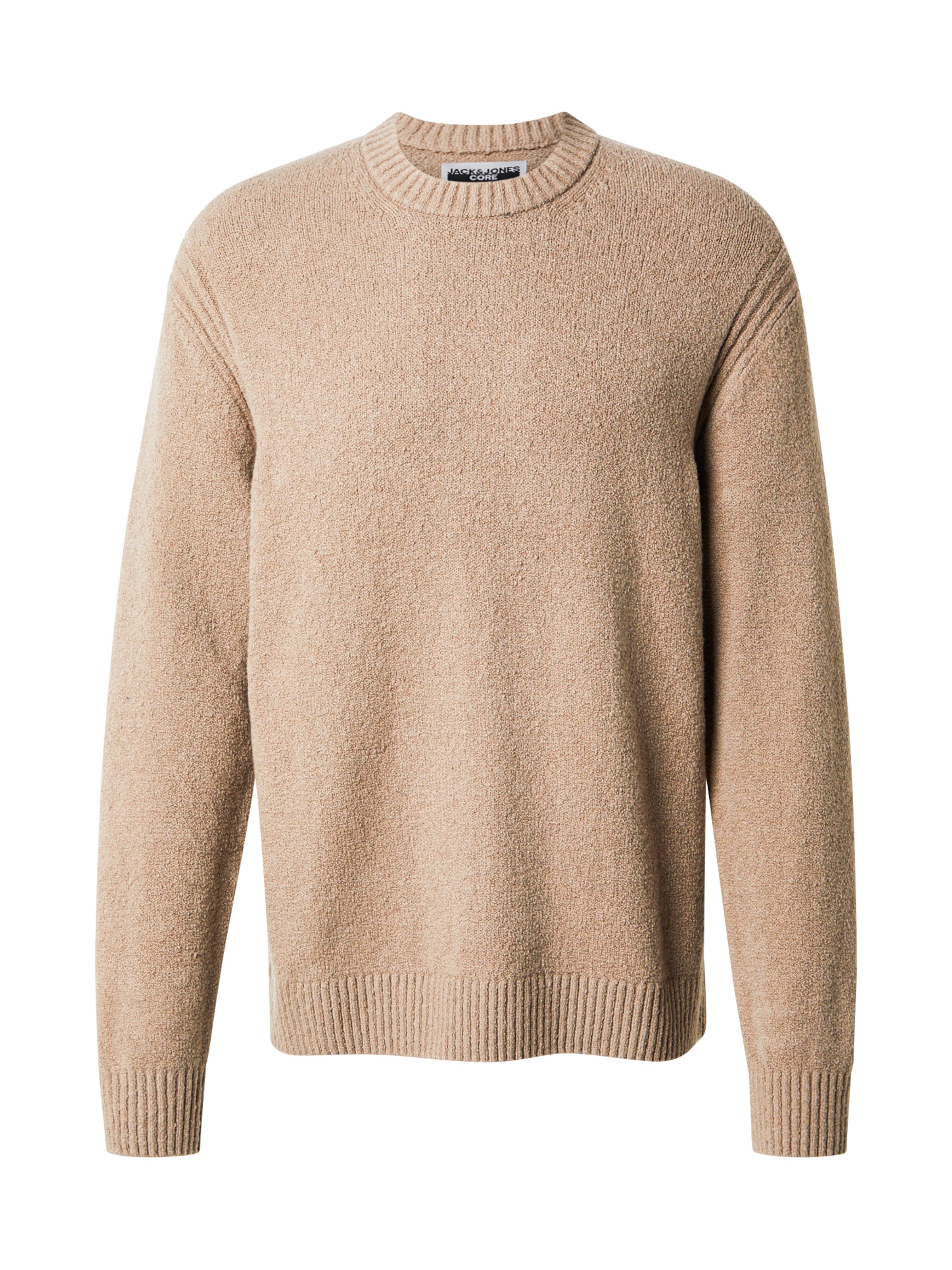 JACK & JONES Свитер 'JCOPOINT' в Бежевый: спереди