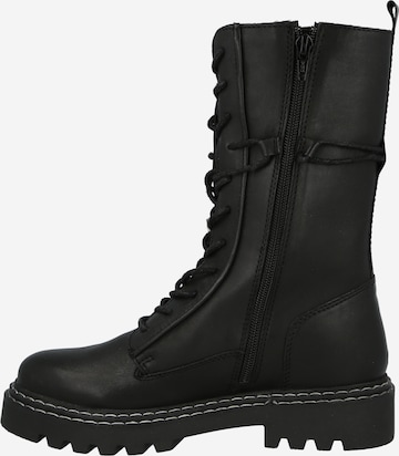 PS Poelman - Botas con cordones en negro