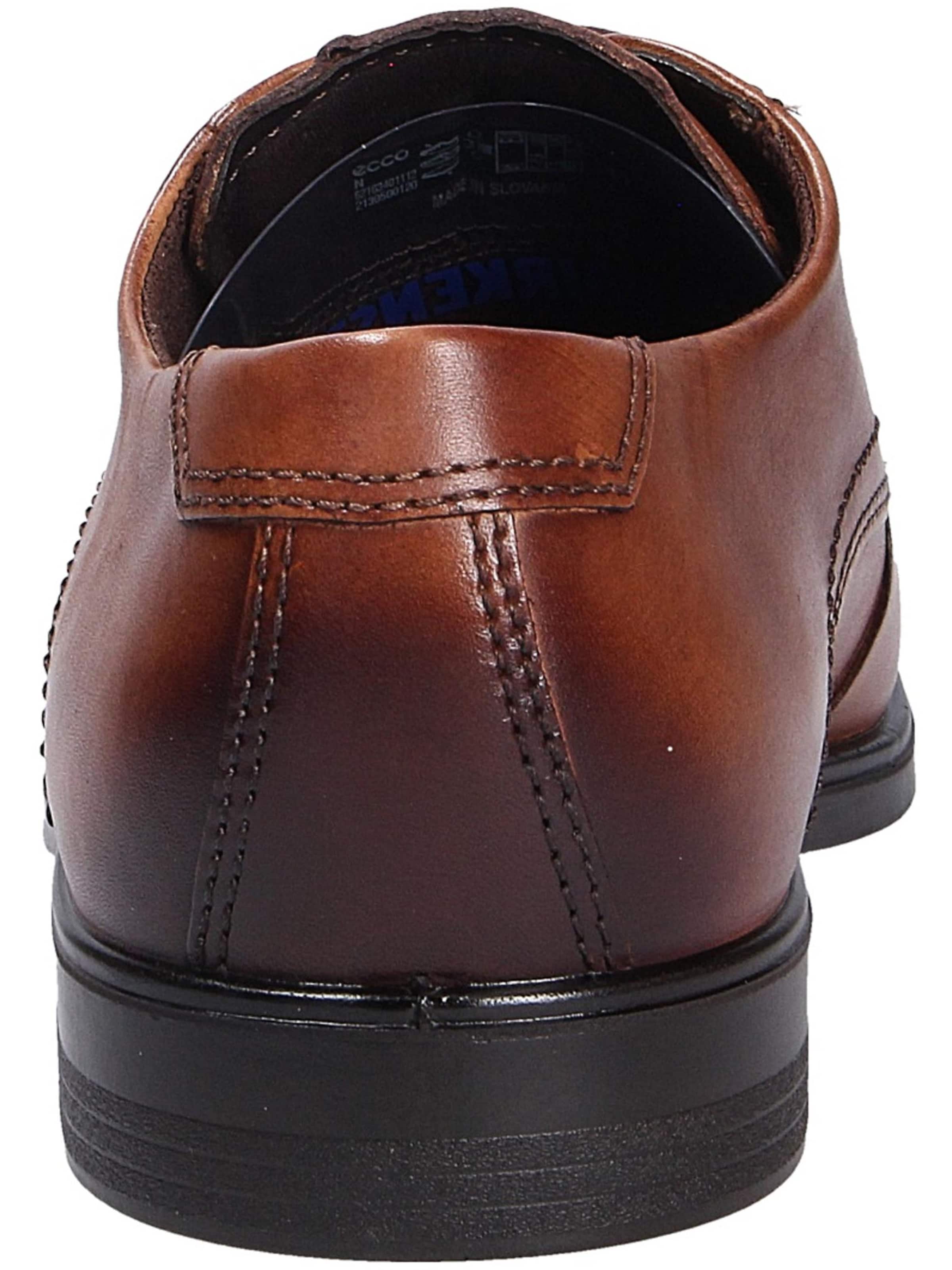 ECCO Schnürschuh 'Melbourne' in Braun