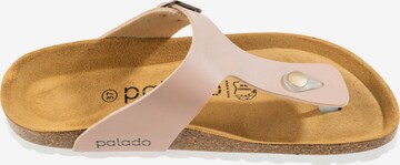 Palado T-Bar Sandals 'Kos' in Pink