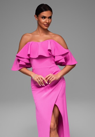 Ombre Evening dress 'Caroline' in Pink