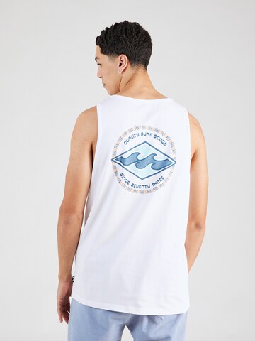 Tricou 'ROTOR DIAMOND' de la BILLABONG pe alb: față