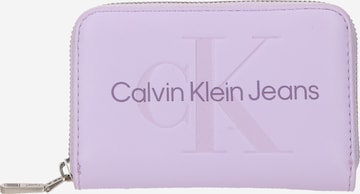 Calvin Klein JeansNovčanik - ljubičasta boja: prednji dio