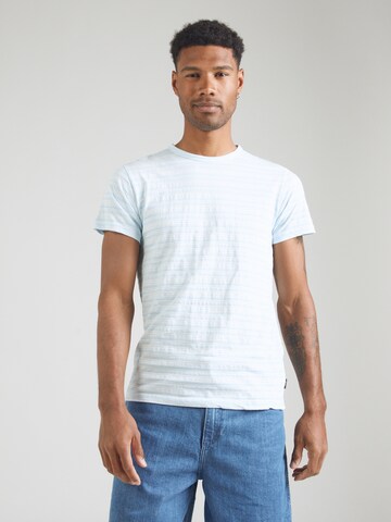 INDICODE JEANS Póló 'Spir' - kék: elől