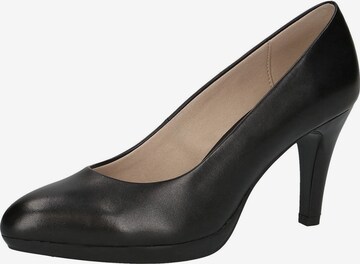 CAPRICE Pumps in Zwart: voorkant