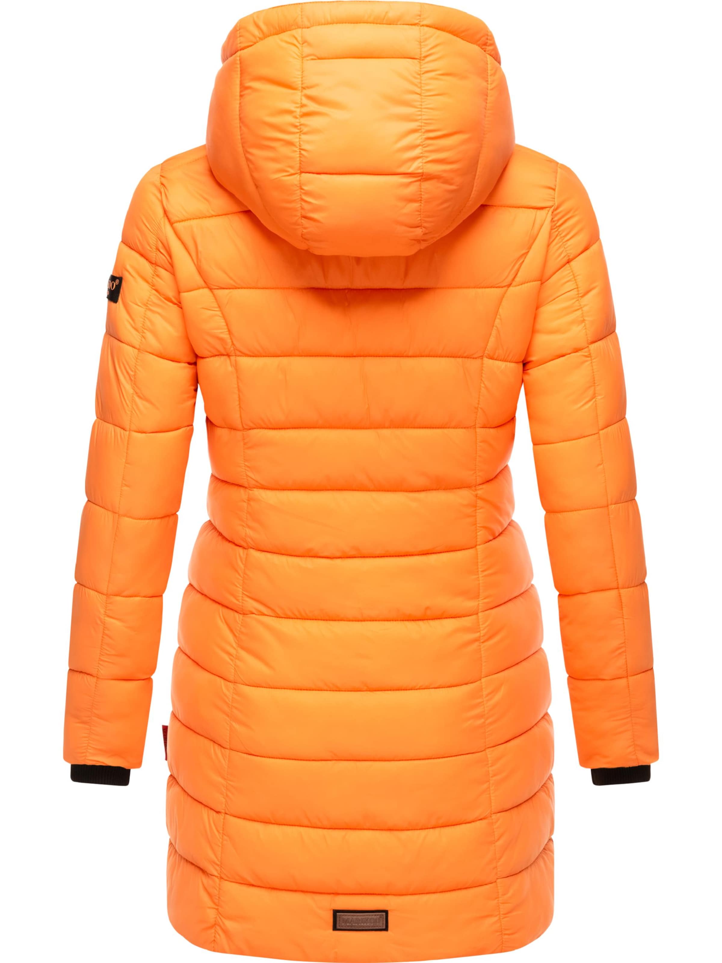 MARIKOO - Sobretudo de inverno 'Abendsternchen' em laranja