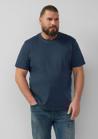 s.Oliver Shirt in Blauw: voorkant