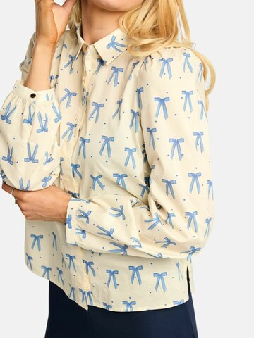 Liberte Essentiel Shirt ' FLORA ' in White