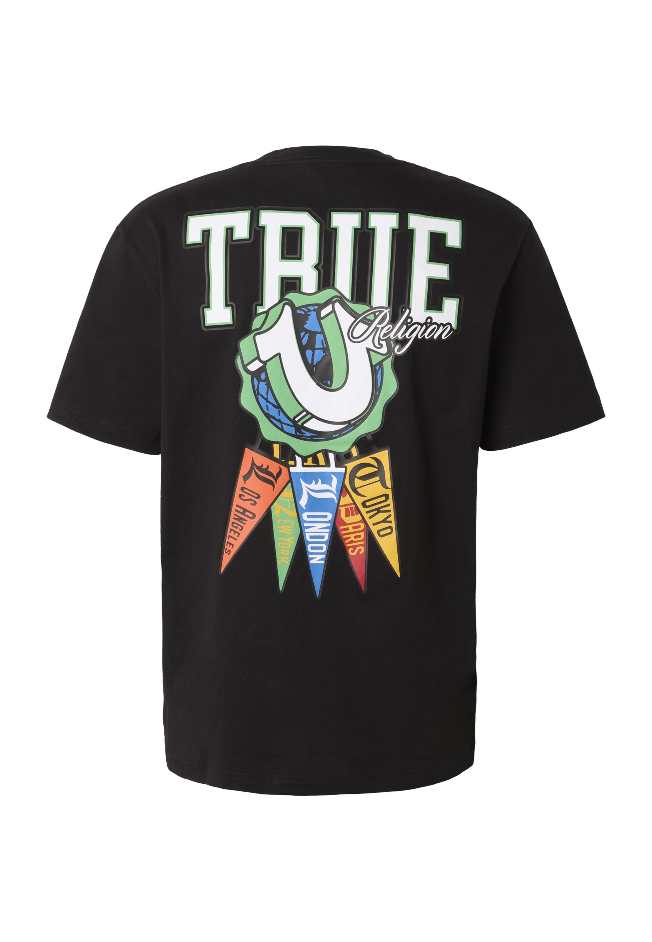 True Religion Koszulka w kolorze czarny