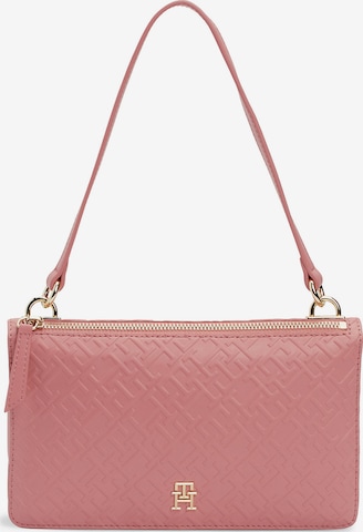 TOMMY HILFIGER Наплечная сумка в Ярко-розовый: спереди