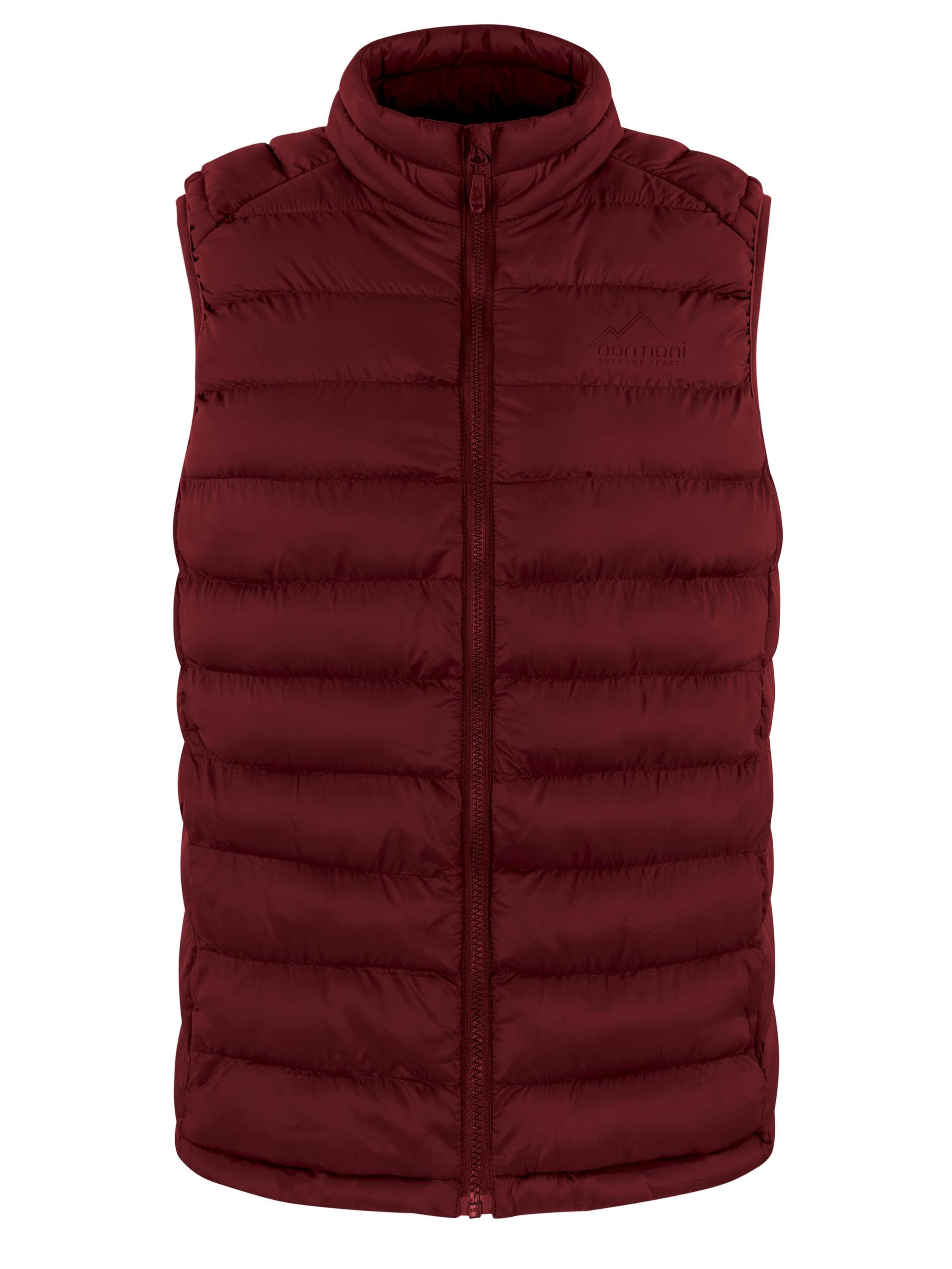 normani Bodywarmer 'Eriboll' in Rood: voorkant