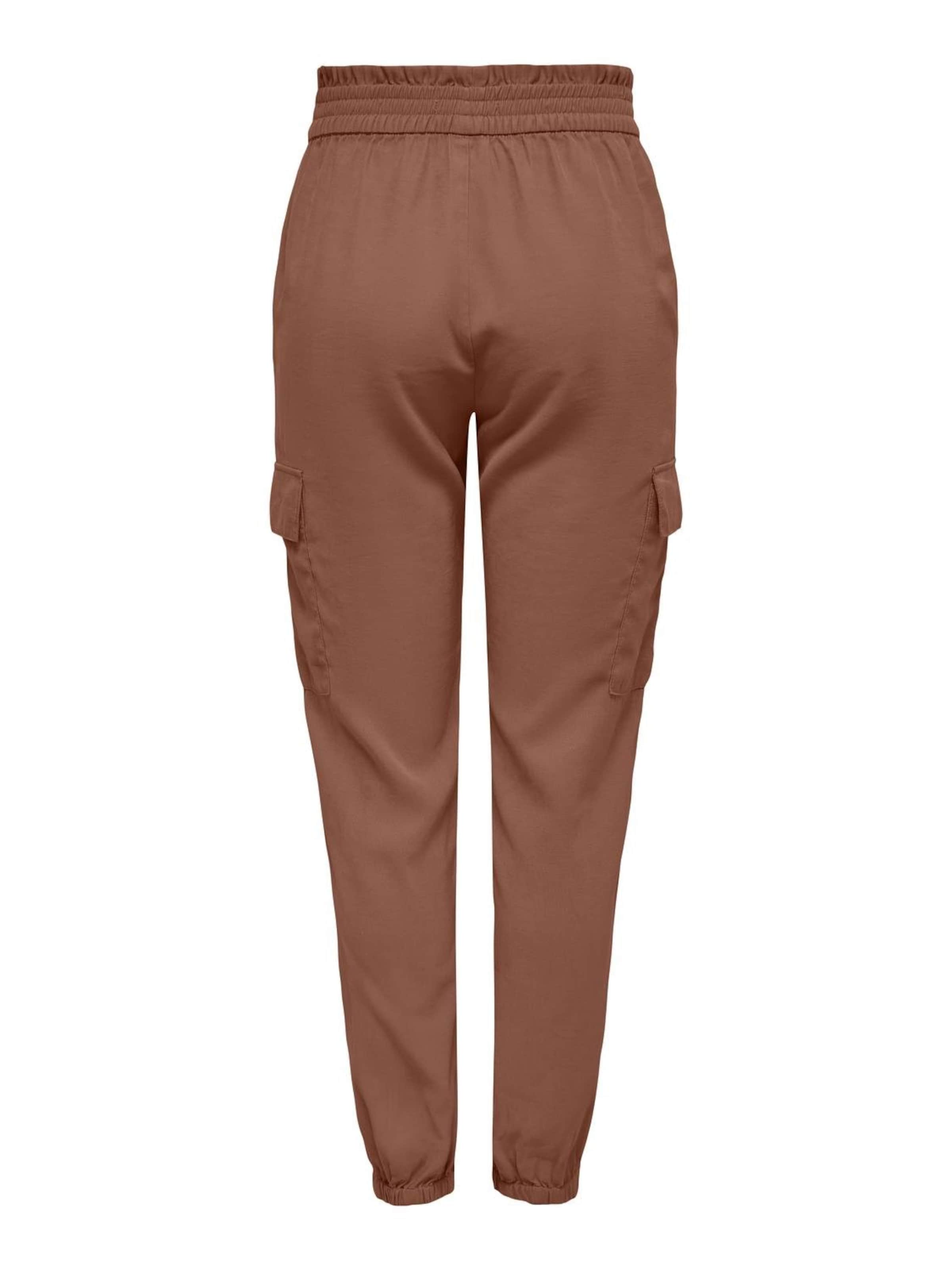 ONLY Tapered Cargo trousers 'ARIS' in Red