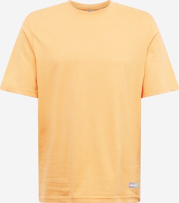 JACK & JONES T-shirt 'THREAD PHOTO' i orange: framsida