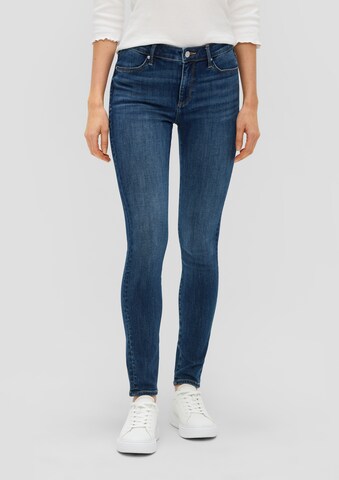 s.Oliver Skinny Jeans 'Izabell' in Blau: predná strana