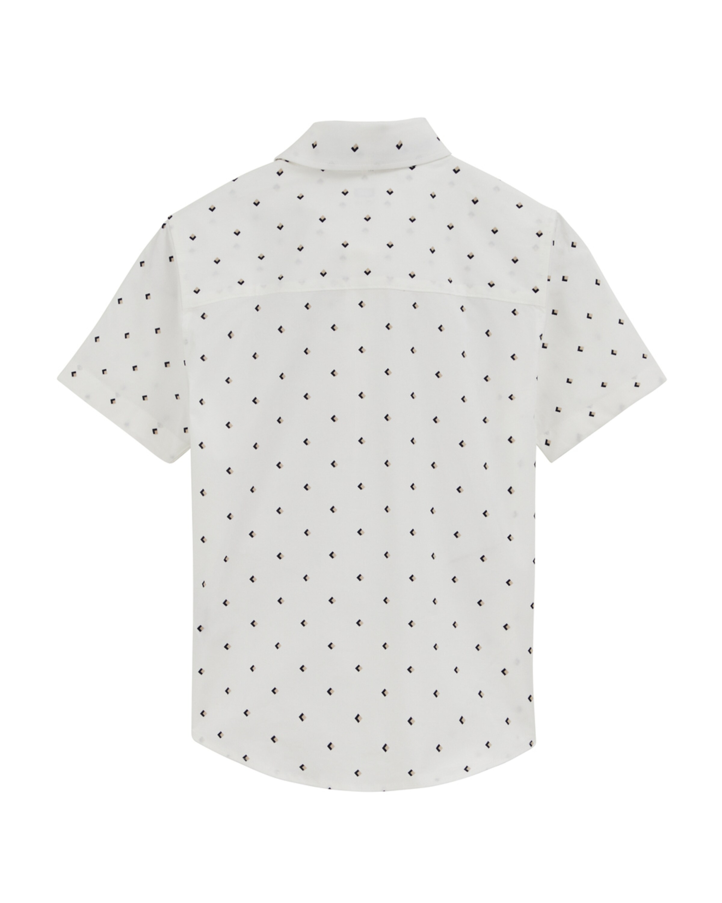 WE Fashion Rovný strih Košeľa - Béžová