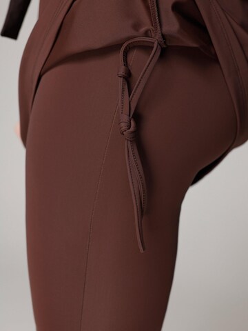 SIYA Swimwear High neck Swimsuit 'South' in Brown