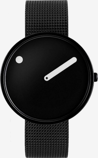 Picto Uhr in schwarz / weiß, Produktansicht