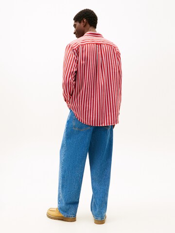 Tommy Jeans Regular Fit Hemd in Rot