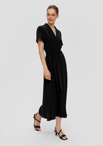 s.Oliver BLACK LABEL Jurk in Zwart