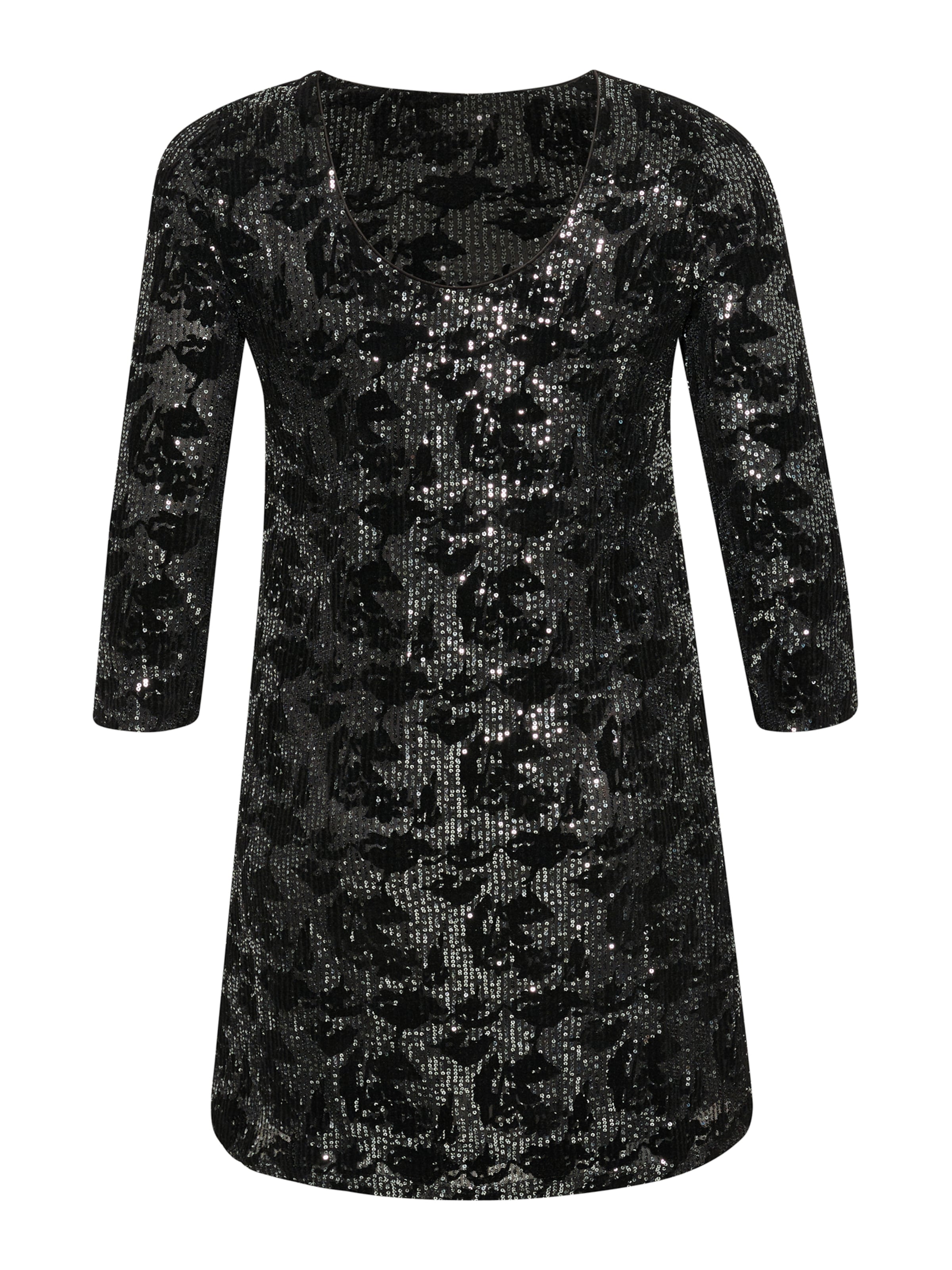 KAFFE CURVE Dress 'KC Brit' in Silver