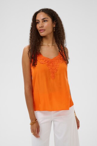 Cream Top 'CRAnna' in Orange: Vorderseite