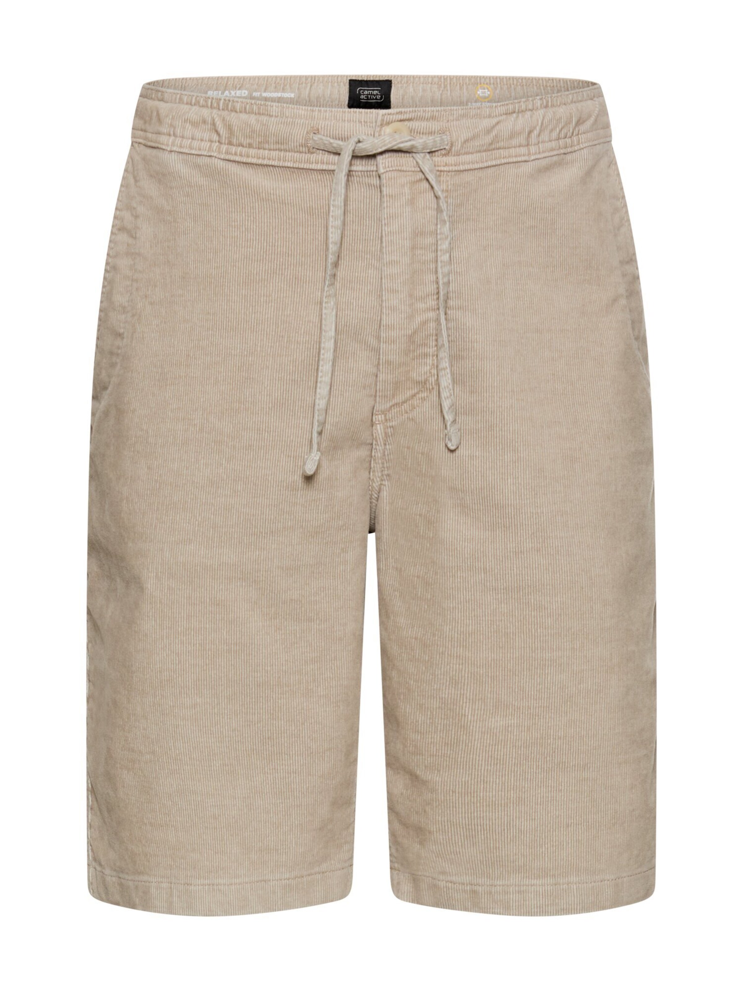 CAMEL ACTIVE Regular Pants in Beige: front