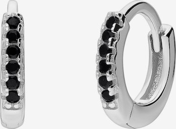 Lucardi Ohrringe in Silber: Vorderseite