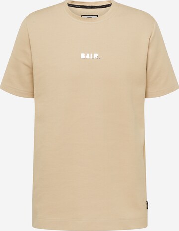 T-Shirt BALR. en beige : devant