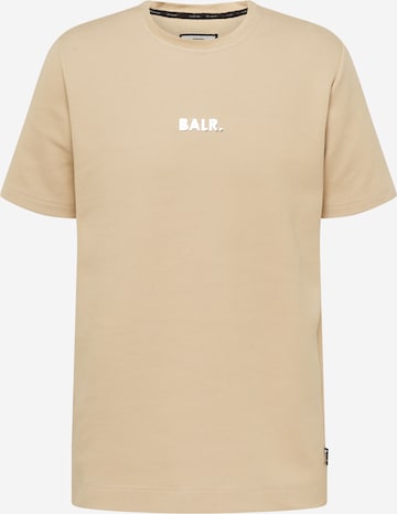 Tricou de la BALR. pe bej: față