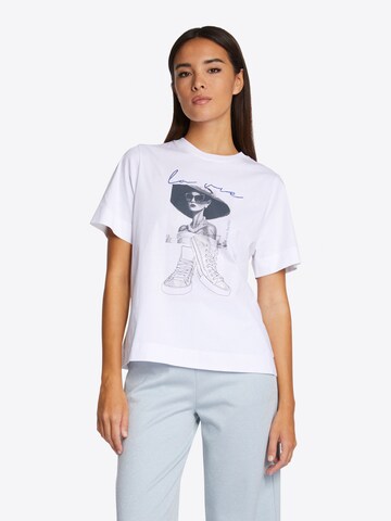 T-shirt Rich & Royal en blanc