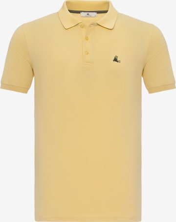Daniel Hills T-shirt i gul: framsida
