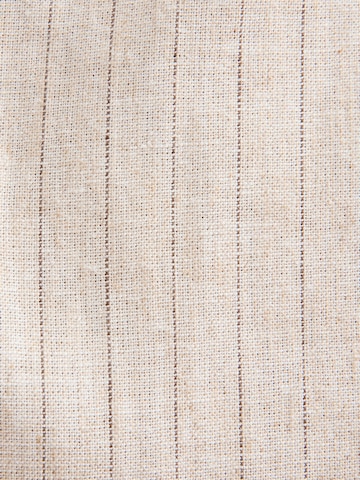 Next Slim fit Pleated Pants in Beige