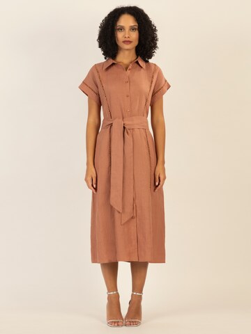 mint & mia Dress in Brown: front
