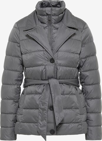 DreiMaster Klassik Winter Jacket in Grey: front