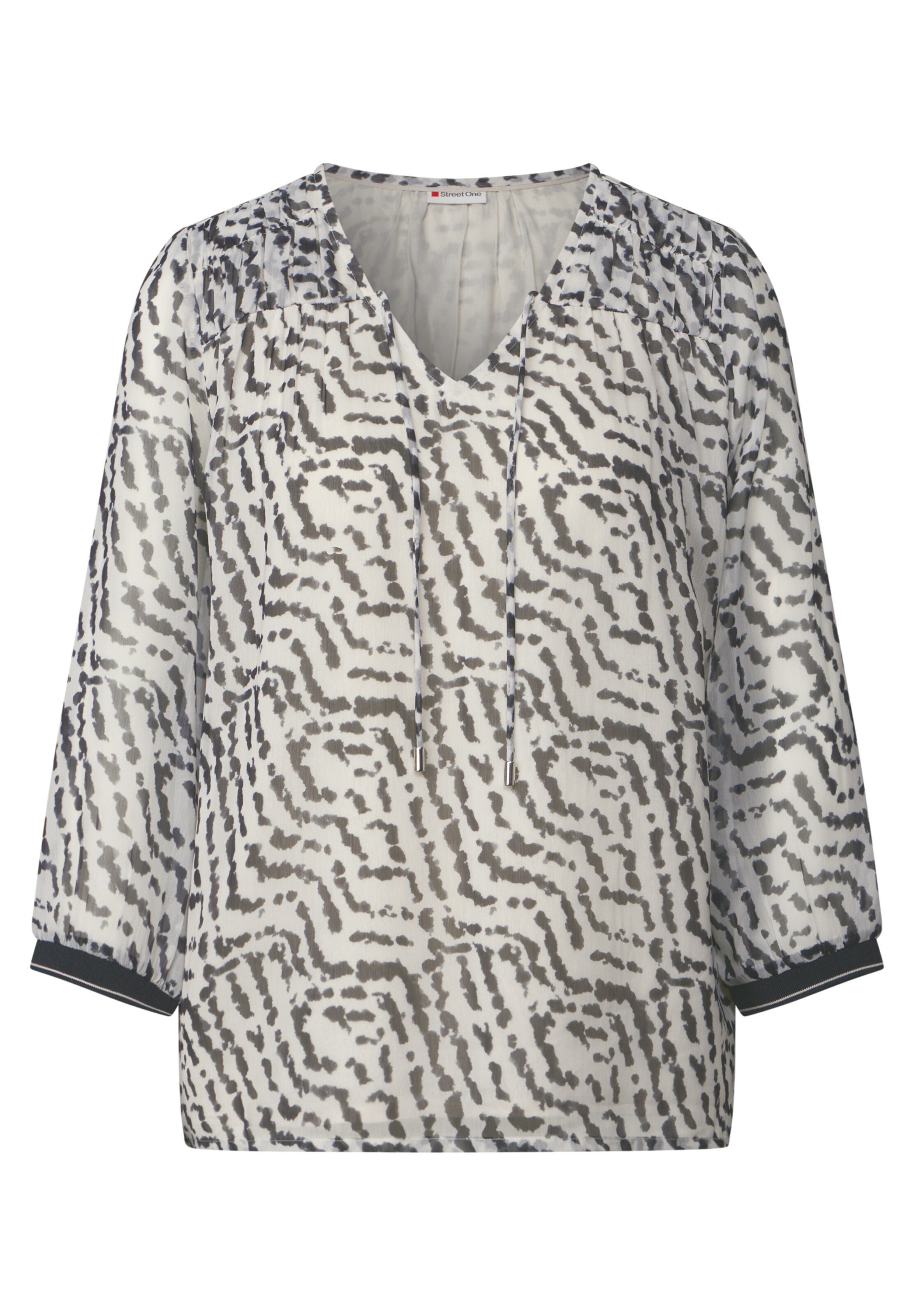 STREET ONE Bluse in Weiß: Vorderseite