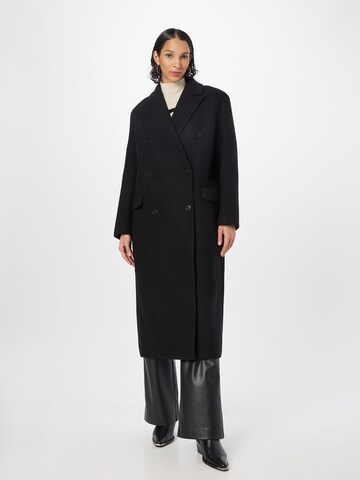 WEEKDAY Between-Seasons Coat 'Alex' in Black: front