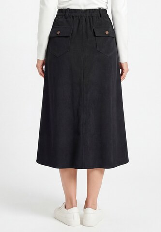 usha WHITE LABEL - Falda en negro