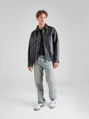 19V69 ITALIA Shirt 'Emilio' in Schwarz