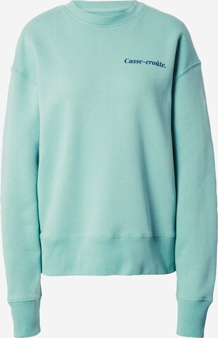 Les Petits Basics Sweatshirt in Green: front