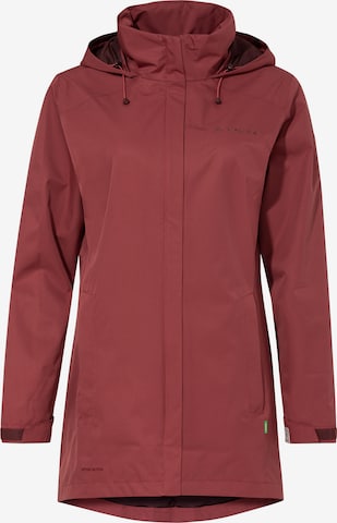 VAUDE Outdoorjas ' Escape ' in Rood: voorkant
